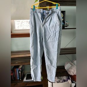 Light wash Garage Mom Jeans